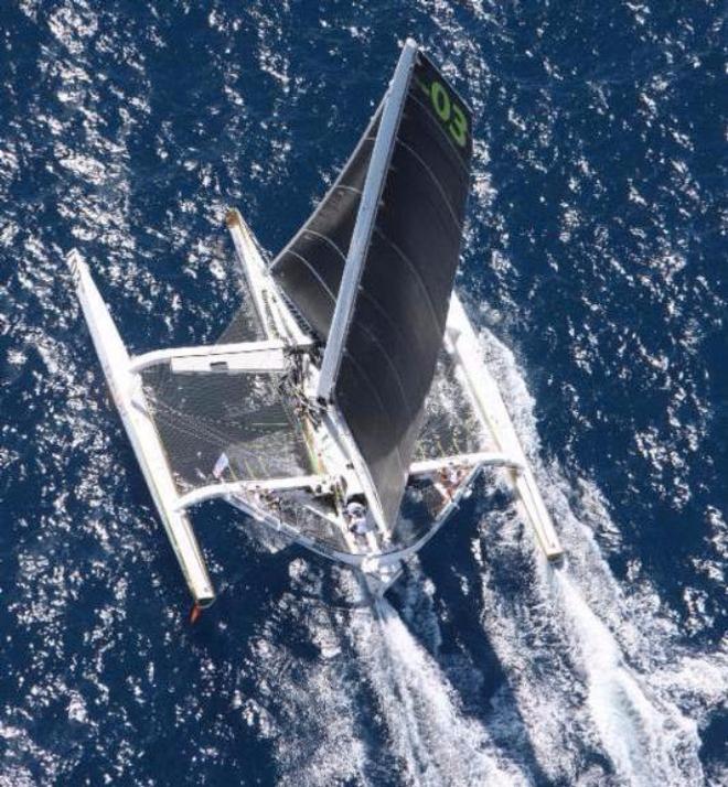 Lloyd Thornburg's MOD70 Phaedo3 – RORC Caribbean 600 © RORC / Tim Wright